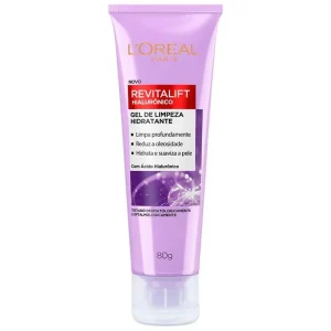 Gel de Limpeza Anti-idade L´Oréal Paris Revitalift Hialurônico 80g