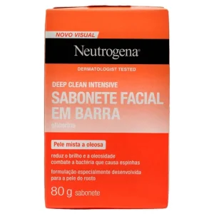 Sabonete Facial Neutrogena Deep Clean 80g