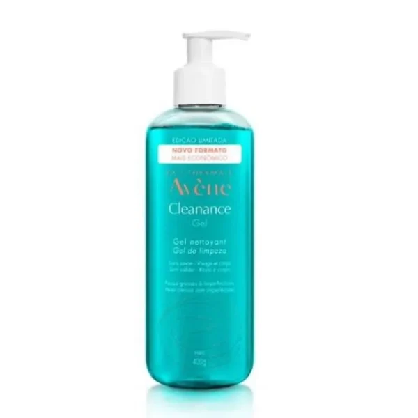 Avene Cleanance Gel de Limpeza Pele Oleosa e Sensível 400ml