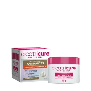 Cicatricure Porcelana Antimarcas - Gel Creme Facial 50g