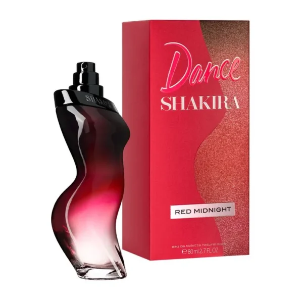 Red Dance Midnight Shakira - Perfume Feminino -Eau de Toilette 80ml - Imagem 2