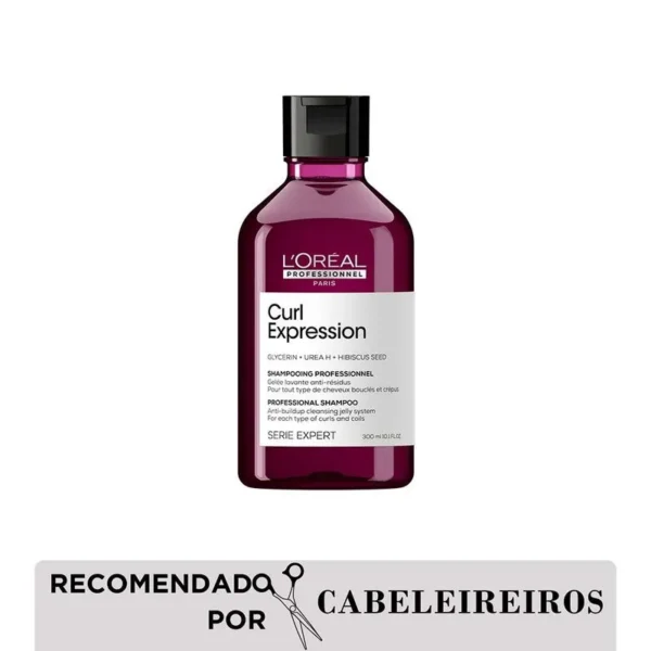L’Oréal Professionnel Curl Expression Shampoo Antirresíduos 300ml - Imagem 2