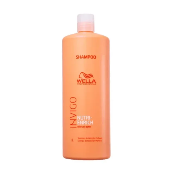 Kit Shampoo 1L + Condicionador 1L - Wella Professionals Invigo Nutri-Enrich - Imagem 2