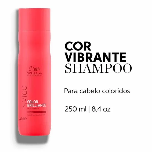 Wella Professionals Invigo Color Brilliance - Shampoo 250ml - Imagem 3