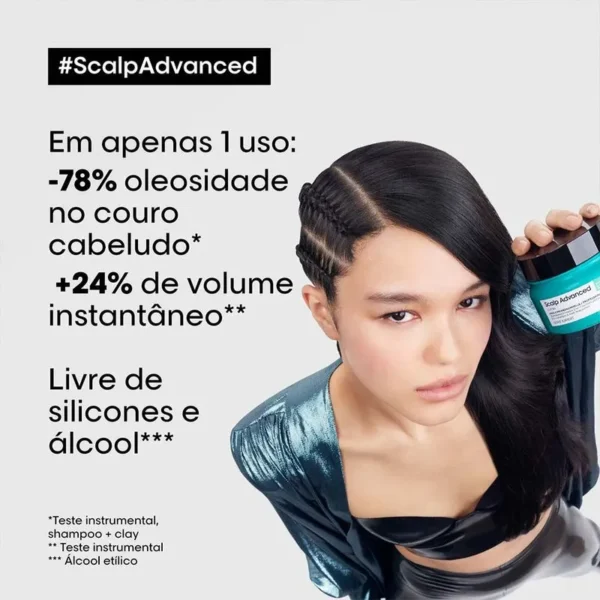 L'Oréal Professionnel Scalp Argila Purificante 500ml - Imagem 3