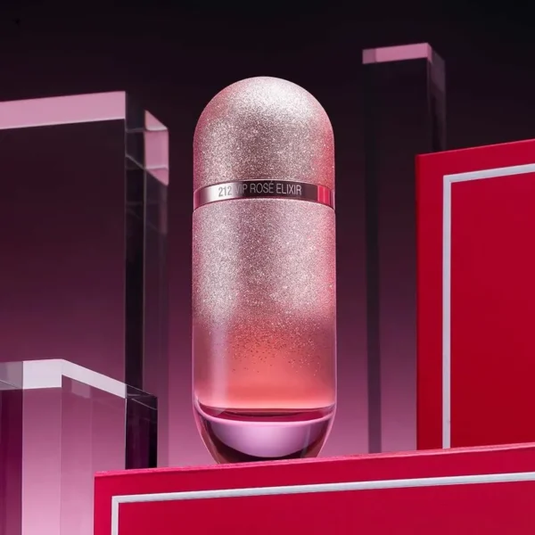 212 VIP Rosé Elixir Carolina Herrera Perfume Feminino EDP 80ml - Imagem 4