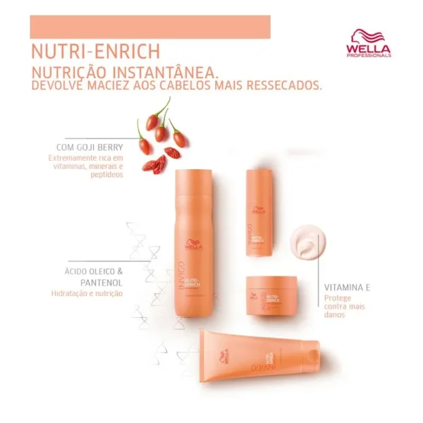 Wella Professionals Invigo Nutri-Enrich - Máscara 500ml - Imagem 4