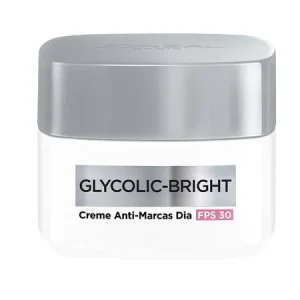 Gel Creme Facial Anti-Marcas L'Oréal Paris - Glycolic Bright Dia FPS30 49g
